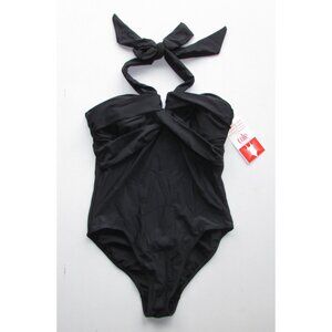 Cole of California Black 1 Piece Swimsuit - Sz Med - NEW